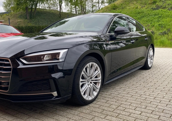 Audi A5 cena 115000 przebieg: 181982, rok produkcji 2018 z Warszawa małe 92